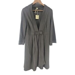 Comfy USA Brown Cardigan‎ Size Medium Stretch